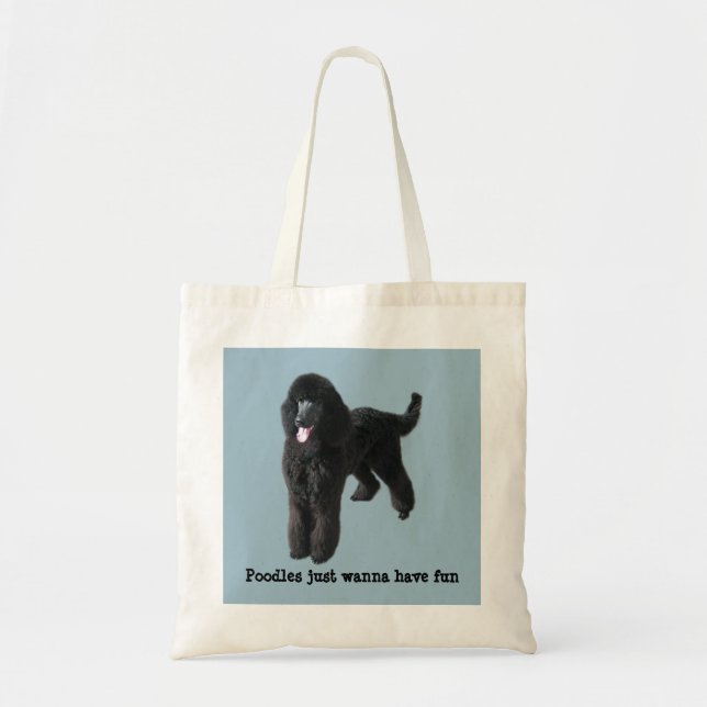 Poodle Tote Bag (Front)