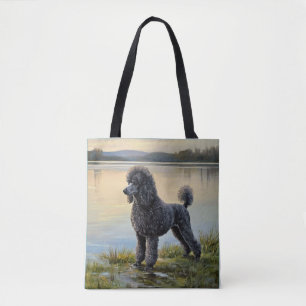 Poodle Tote Bag