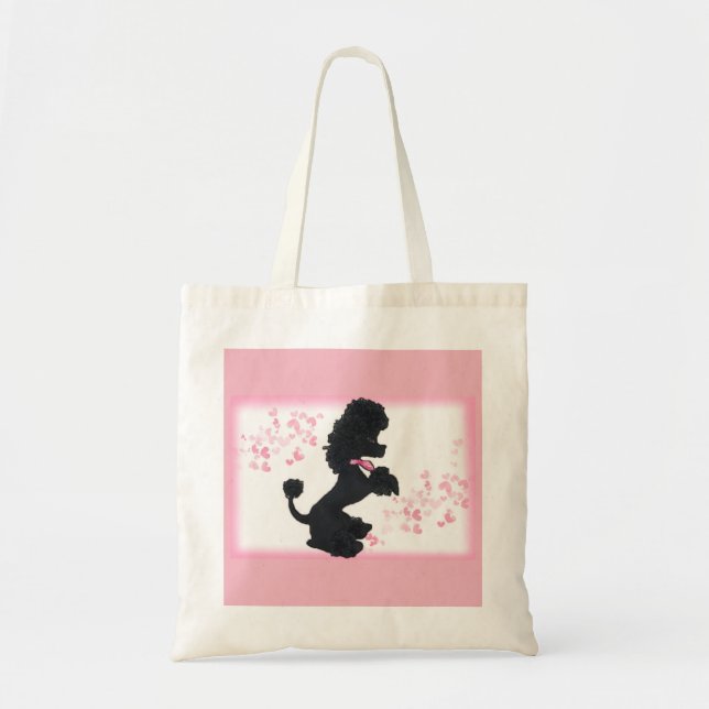 Poodle Tote Bag (Front)