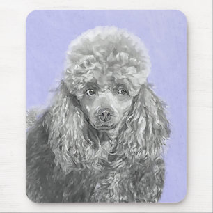 Poodle (Toy, Miniature) Painting Original Dog Art Mouse Mat