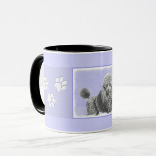 Poodle (Toy, Miniature) Painting Original Dog Art Mug