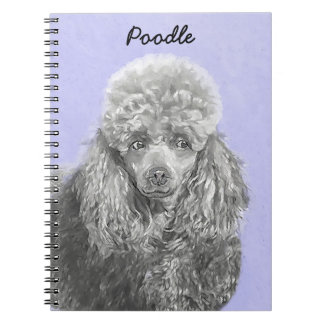 Poodle (Toy, Miniature) Painting Original Dog Art Notebook