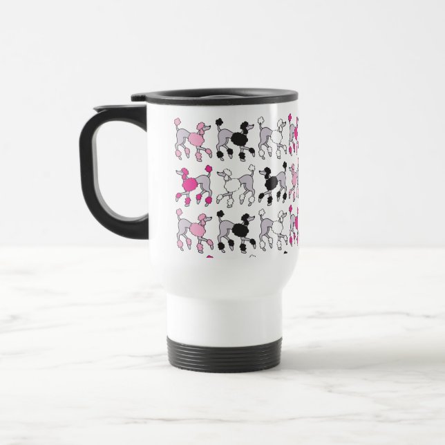 POODLE TRAVEL MUG (Left)
