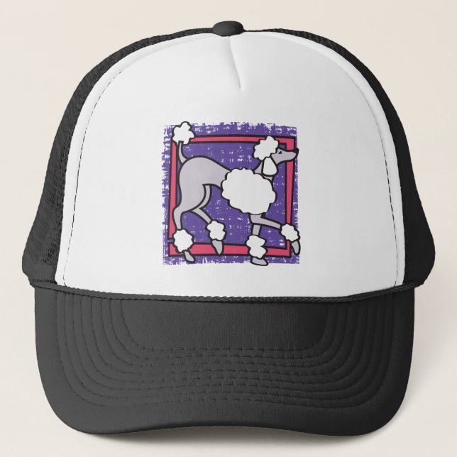 POODLE TRUCKER HAT (Front)
