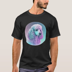 Poodle Vaporwave Retrowave Aesthetic 1 T-Shirt