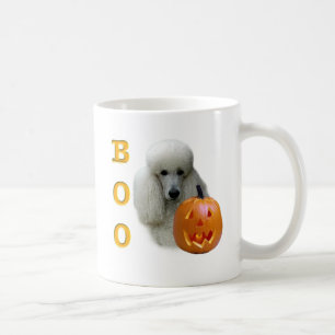 Poodle (White Coated) Boo Coffee Mug
