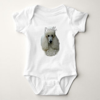Poodle (wht) Dad 2 Baby Bodysuit