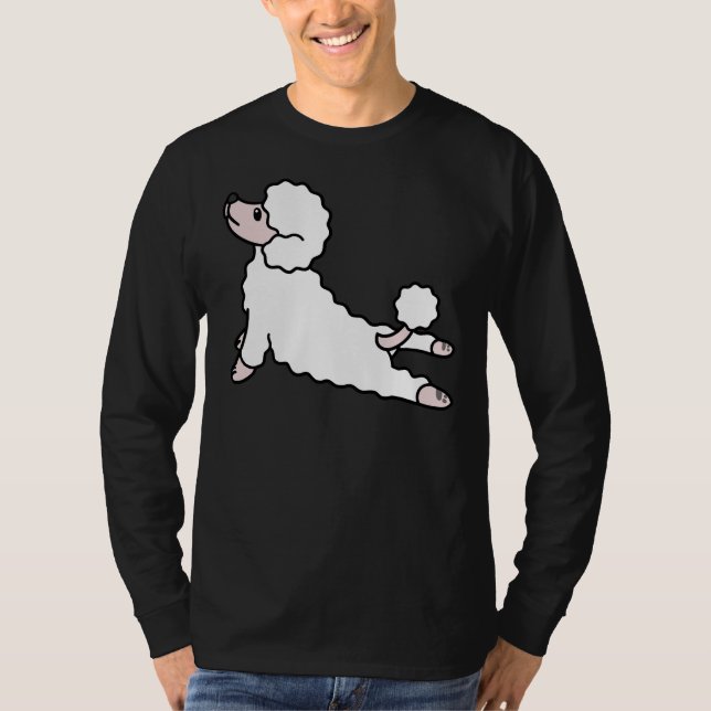 Poodle Yoga     T-Shirt (Front)
