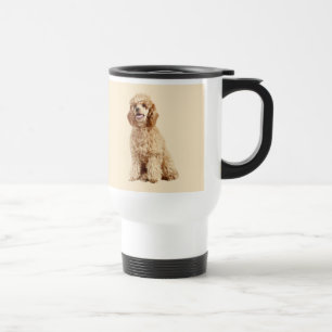 Poodles Just Wanna Have Fun Travel Mug