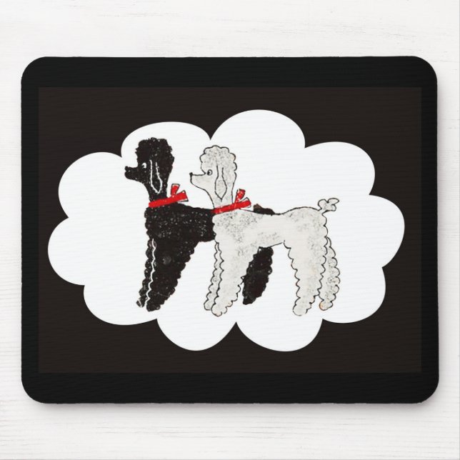 Poodles R In Mouse Mat (Front)