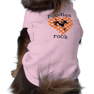 Poodles Rock Dog Tshirts
