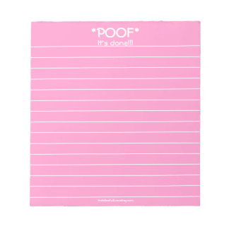 *POOF*  It's done!!!  Notepad