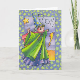 Poof! You're older Card