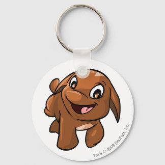 Poogle Brown Key Ring