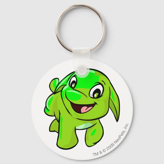 Poogle Glowing Key Ring (Front)