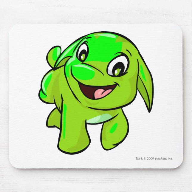 Poogle Glowing Mouse Mat (Front)