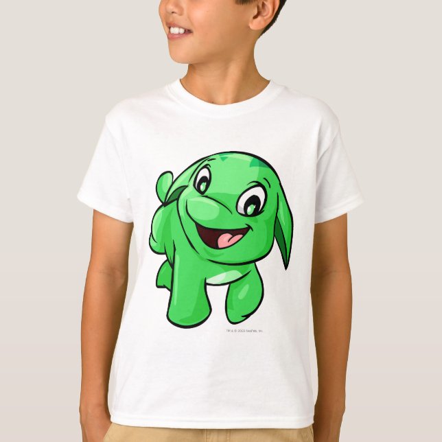 Poogle Green T-Shirt (Front)