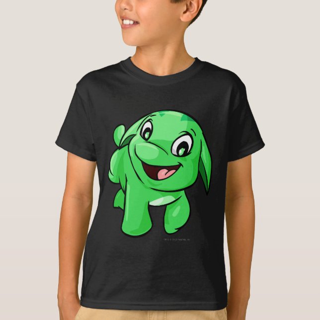 Poogle Green T-Shirt (Front)