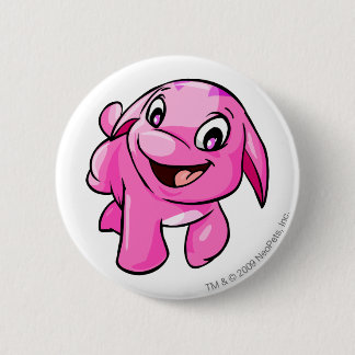 Poogle Pink 6 Cm Round Badge