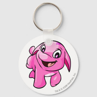 Poogle Pink Key Ring