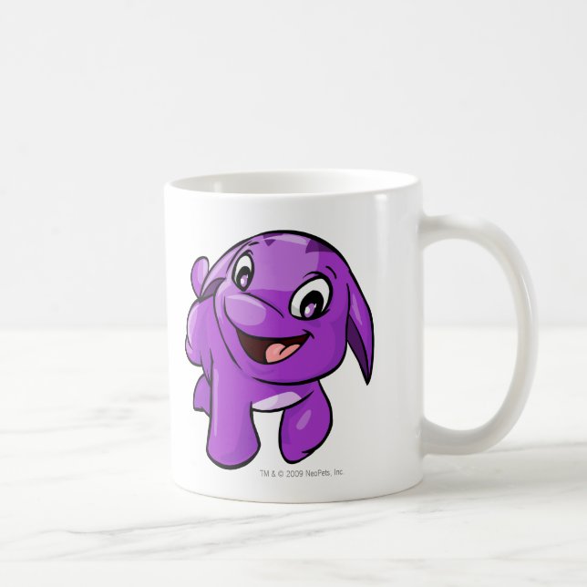 Poogle Purple Coffee Mug (Right)
