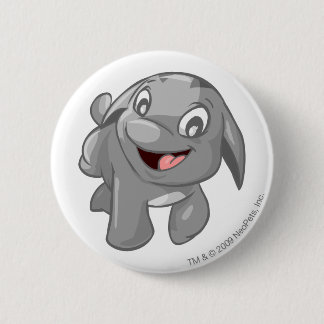 Poogle Silver 6 Cm Round Badge