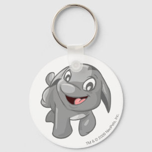 Poogle Silver Key Ring