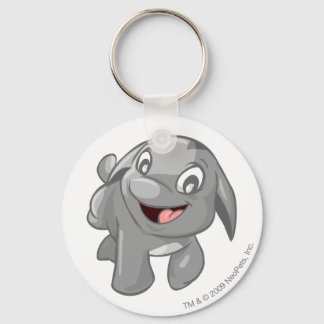 Poogle Silver Key Ring