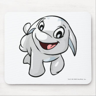 Poogle White Mouse Mat