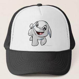 Poogle White Trucker Hat