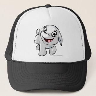 Poogle White Trucker Hat