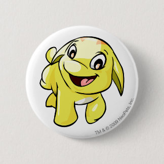 Poogle Yellow 6 Cm Round Badge