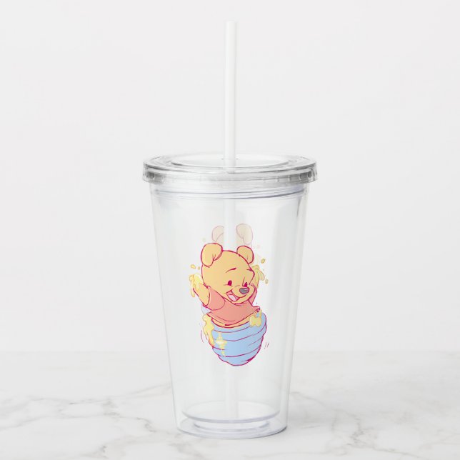 Pooh Acrylic Tumbler (Front)