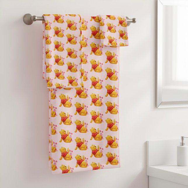Pooh Bath Towel Set (Creator Uploaded)