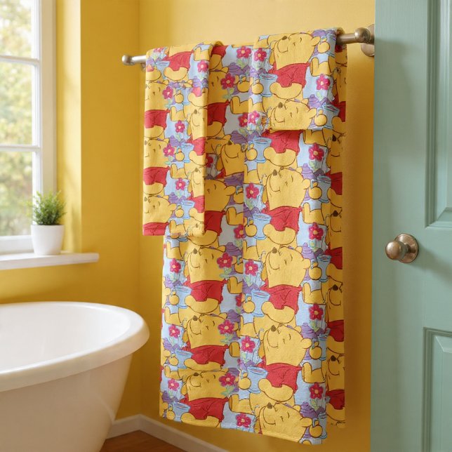 Pooh Bath Towel Set (Creator Uploaded)