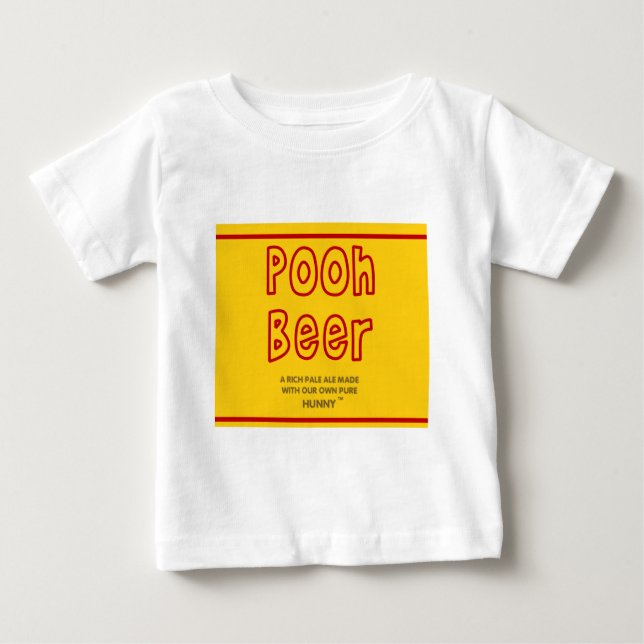 Pooh Beer Baby T-Shirt (Front)