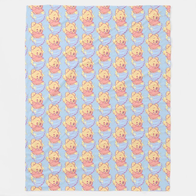 Pooh Fleece Blanket (Front)