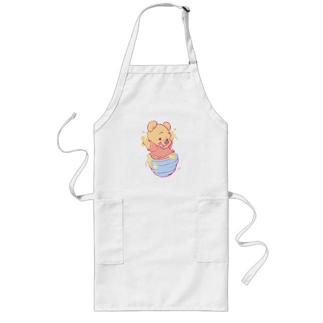 Pooh Long Apron (Front)