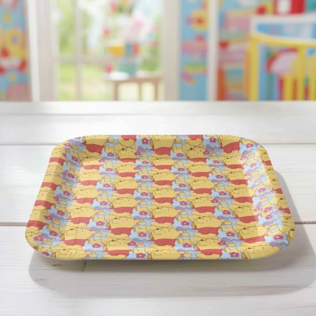 Pooh Paper Plate (Creator Uploaded)
