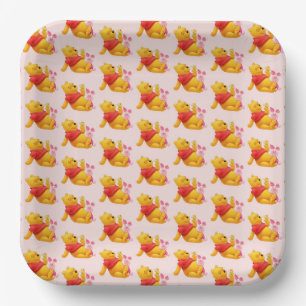 Pooh Paper Plates