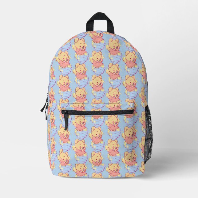Pooh Printed Backpack (Front)