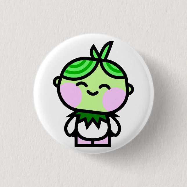 Pookah Sprout button (Front)