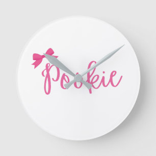 "Pookie" Wall Clock cute
