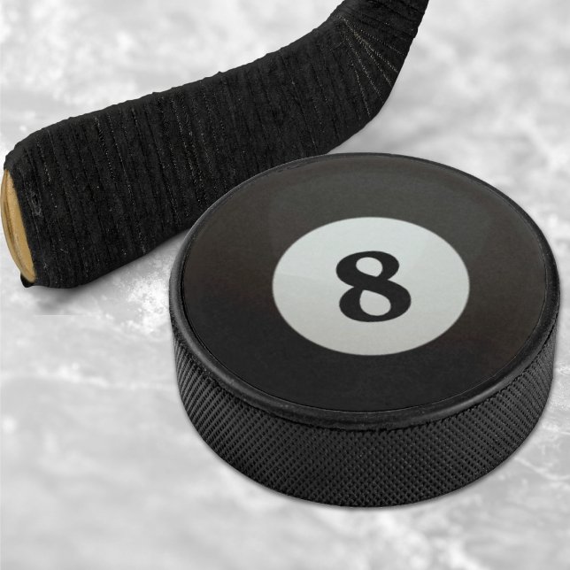 Pool 8 Ball Billiards Hockey Puck (Pool 8 Ball Billiards Hockey Puck)