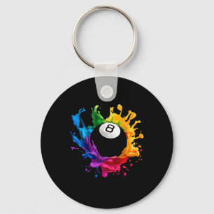 Pool 8 Ll Billiards Design Gear For Men Women And Key Ring