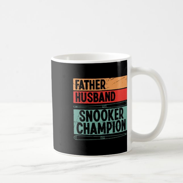 Pool Accessories For Adults Father Husnd Snooker C Coffee Mug (Right)