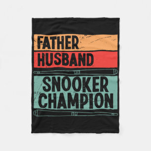 Pool Accessories For Adults Father Husnd Snooker C Fleece Blanket
