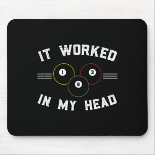 Pool And Snooker Player3 Mouse Mat