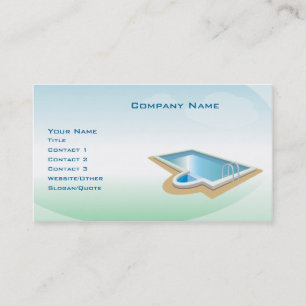 Pool and Spa Business Card