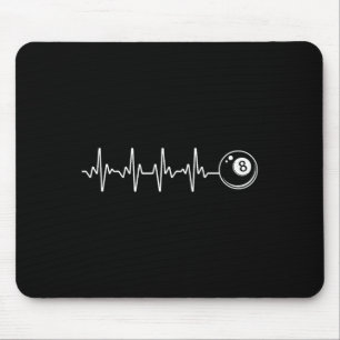 Pool Art For Men Women Billiards Lover 8 Ll Pool P Mouse Mat